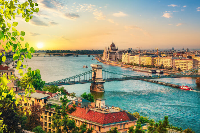 En bateau sur le Danube