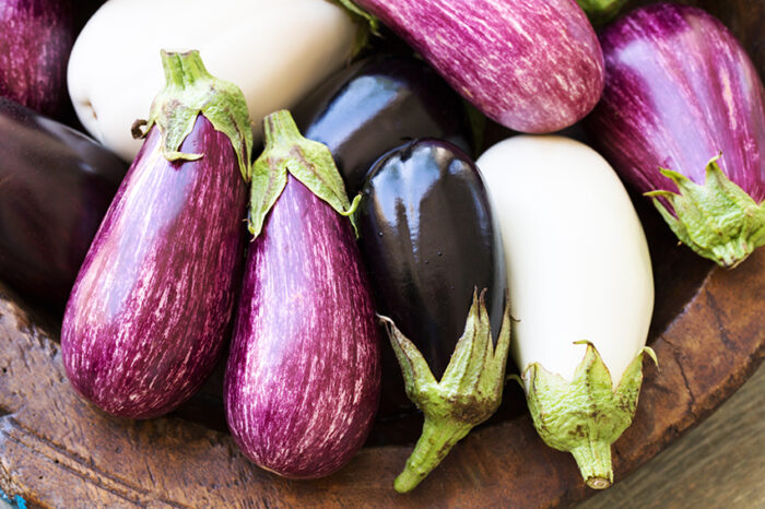 Aubergine, le soleil dans l'assiette